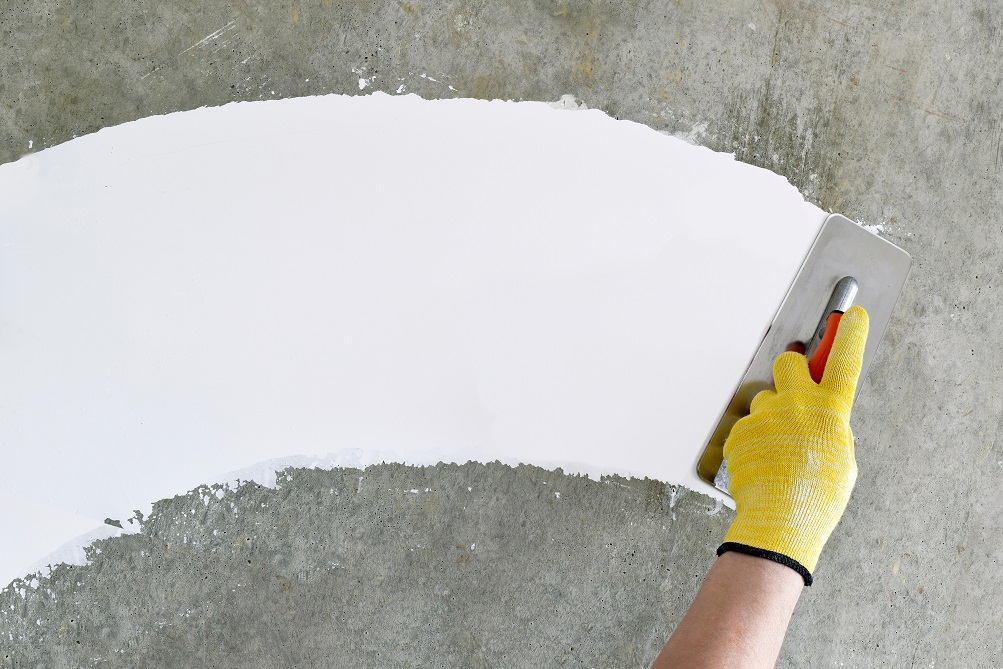 Calcium carbonate for wall putty application