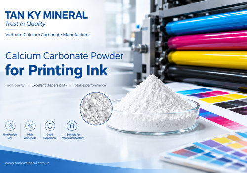 Calcium Carbonate Powder for Printing Ink: Improving Ink Performance and Cost Efficiency